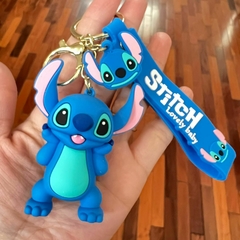 Llavero de Goma de Stitch - Brazos arriba