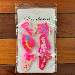 Pins para Crocs x 6 de Barbie