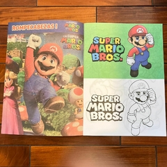 Cuaderno para Colorear - Super Mario Bross - Shop Limite Zero