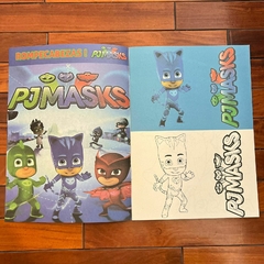 Cuaderno para Colorear - PJMasks - Shop Limite Zero