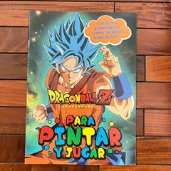 Cuaderno para Colorear -Dragonball Z