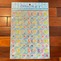 Stickers - Numeros, Matematica