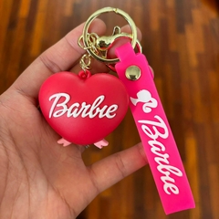 Llavero de Goma de Barbie - Corazón Barbie con Moño - comprar online