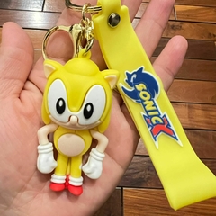 Llavero de Goma de Sonic - Amarillo 1