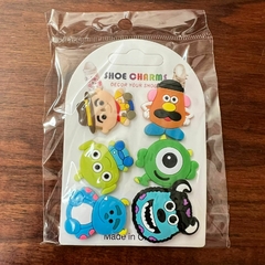 [5] Pins para Crocs x 6 De Toy Story