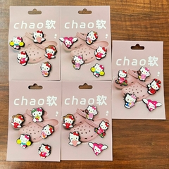 [9]Pins para Crocs x 5 De Hello kitty - Al Azar -