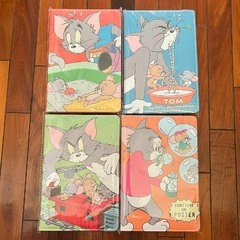 [2] Cuaderno Tapa Dura Engomado - Tom Y Jerry - Al Azar