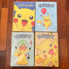 [4] Cuaderno Tapa Dura Engomado - Pokémon - Al Azar