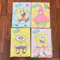 [6] Cuaderno Tapa Dura Engomado - Bob Esponja - Al Azar