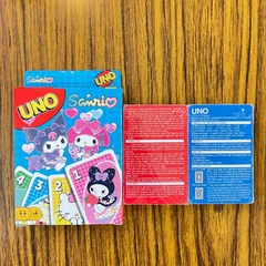 [5] Juego De Cartas Uno - SANRIO x 112 CARTAS - Shop Limite Zero