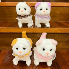 *Peluche de Gatito Alto Al Azar- Juguete ESPECIAL CON SONIDO Y QUE CORRE -20cm