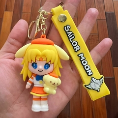 Llavero de Goma de Sailor Moon - Serena Con Pompompurin