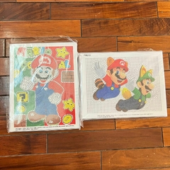 [CUADRO APOYADOR] Kit Pintura con Diamante Decorativo -SUPER MARIO BROSS- Al Azar - - comprar online