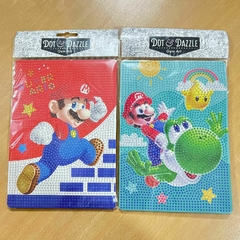 Kit Pintura con Diamante Decorativo -SUPER MARIO BROS- Al Azar - - comprar online