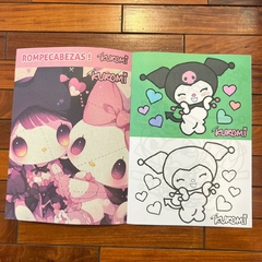 Cuaderno para Colorear -KUROMI- en internet