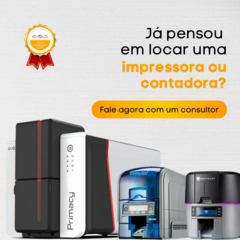 Locação, Outsourcing Impressoras de Cartões - Datacard