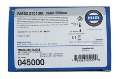 Imagem do Ribbon HID Fargo DTC1000, DTC1250e, Color YMCKO, 045000, 250 impressões