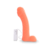 Pene curvo con vibrador externo - comprar online