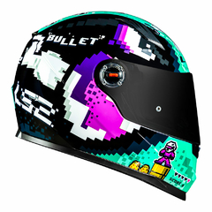 CAPACETE LS2 FF358 CLASSIC BULLET VERDE na internet