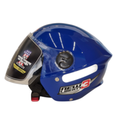 CAPACETE PROTORK NEW LIBERTY THREE AZUL