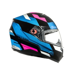 CAPACETE BIEFFE B-40 SPECT PRETO / ROSA na internet