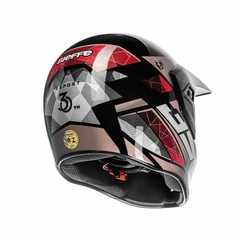 Imagem do CAPACETE BIEFFE 3 SPORT 30TH PRETO / VERMELHO