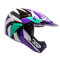 CAPACETE BIEFFE 3 SPORT HILLS BRANCO / ROXO