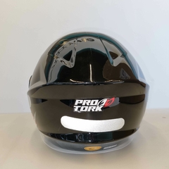 CAPACETE PROTORK NEW LIBERTY THREE PRETO BRILHANTE - loja online