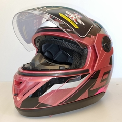 CAPACETE PROTORK EVOLUTION G8 EVO ROSA - comprar online