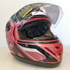 CAPACETE PROTORK EVOLUTION G8 EVO ROSA - loja online