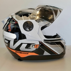 Imagem do CAPACETE PROTORK EVOLUTION G8 EVO BRANCO