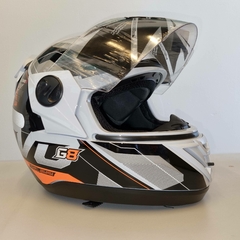 CAPACETE PROTORK EVOLUTION G8 EVO BRANCO - loja online