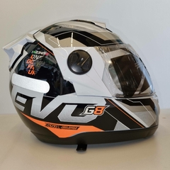 CAPACETE PROTORK EVOLUTION G8 EVO BRANCO