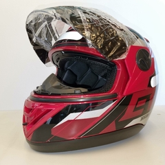 CAPACETE PROTORK EVOLUTION G8 EVO VERMELHO - comprar online