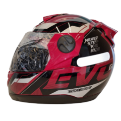 CAPACETE PROTORK EVOLUTION G8 EVO VERMELHO