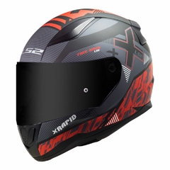 CAPACETE LS2 RAPID FF353 XTREET PRETO / VERMELHO FOSCO - loja online