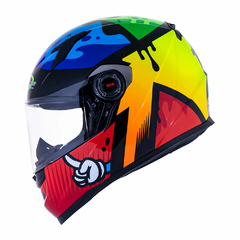 CAPACETE LS2 FF358 CLASSIC MASTERPIECE AMARELO na internet