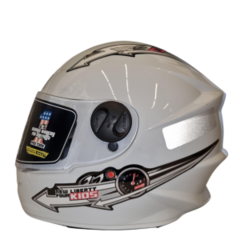 CAPACETE PROTORK LIBERTY FOUR KIDS BRANCO