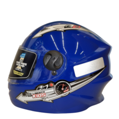 CAPACETE PROTORK LIBERTY FOUR KIDS AZUL