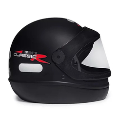 CAPACETE SAN MARINO PRETO FOSCO CLASSIC - Mobivile - Motos, Capacetes e Acessórios