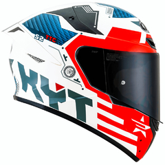 CAPACETE KYT TT-COURSE FUSELAGE VERMELHO - loja online