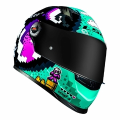 CAPACETE LS2 FF358 CLASSIC BULLET VERDE - loja online