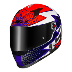 CAPACETE LS2 FF358 CLASSIC SPEEDY BRANCO/LARANJA - loja online