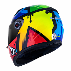 CAPACETE LS2 FF358 CLASSIC MASTERPIECE AMARELO - loja online