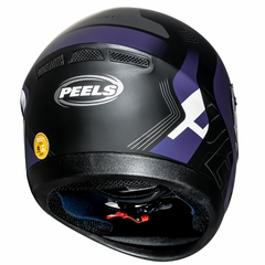 CAPACETE PEELS SPIKE NEW GHOST PRETO / AZUL FOSCO - comprar online