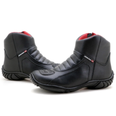 BOTA ATRON MOTOC. UNISSEX PRETA - COURO FLOATER - 271 na internet