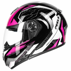 Imagem do CAPACETE PEELS U-RB2 OCEAN PRETO / ROSA