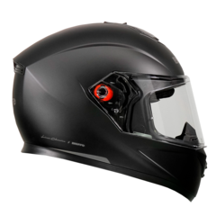 CAPACETE BIEFFE B-12 CLASSIC PRETO FOSCO