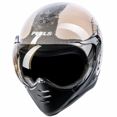 CAPACETE PEELS F21 NORTH OFF BRANCO / PRETO