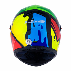 CAPACETE LS2 FF358 CLASSIC MASTERPIECE AMARELO na internet